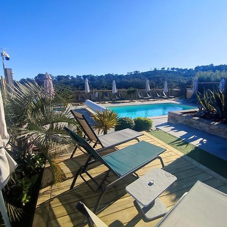 Cote Et Mer - Appartement Haut Standing Dans Villa Avec Piscine Et Vue Mer Taglio-Isolaccio Extérieur photo